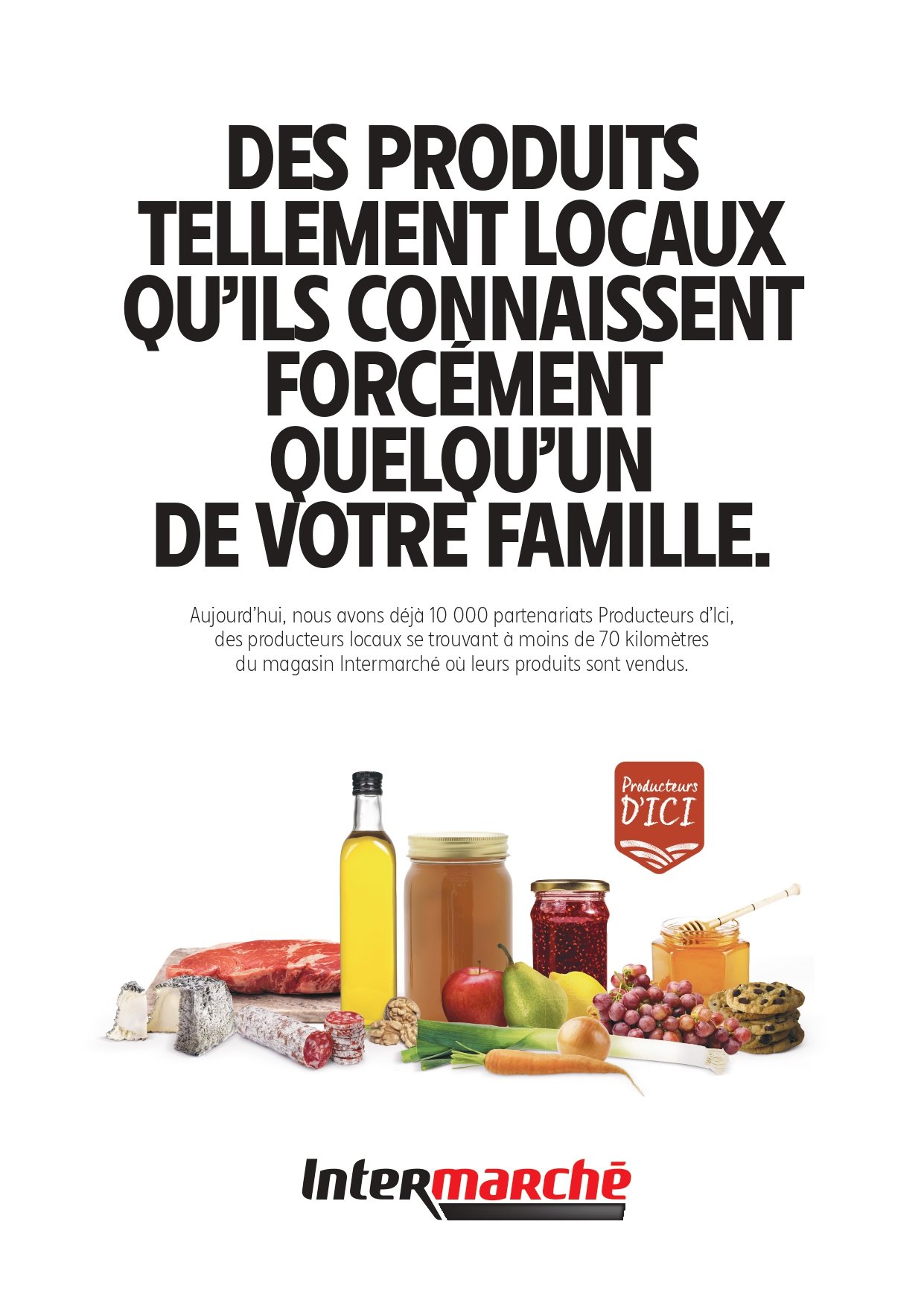 Publicite intermarché Salon de l'agriculture